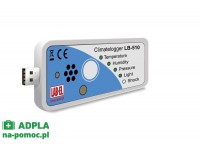 rejestrator parametrów klimatu usb: temperatury, wilgotności, ciśnienia, oświetlenia, wstrząsu lb-510 twpla lab-el urządzenia pomiarowe i diagnostyczne 10